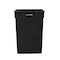 Alpine Industries 23 Gallon Black Slim Trash Can ALP477-BLK  - alternate 6